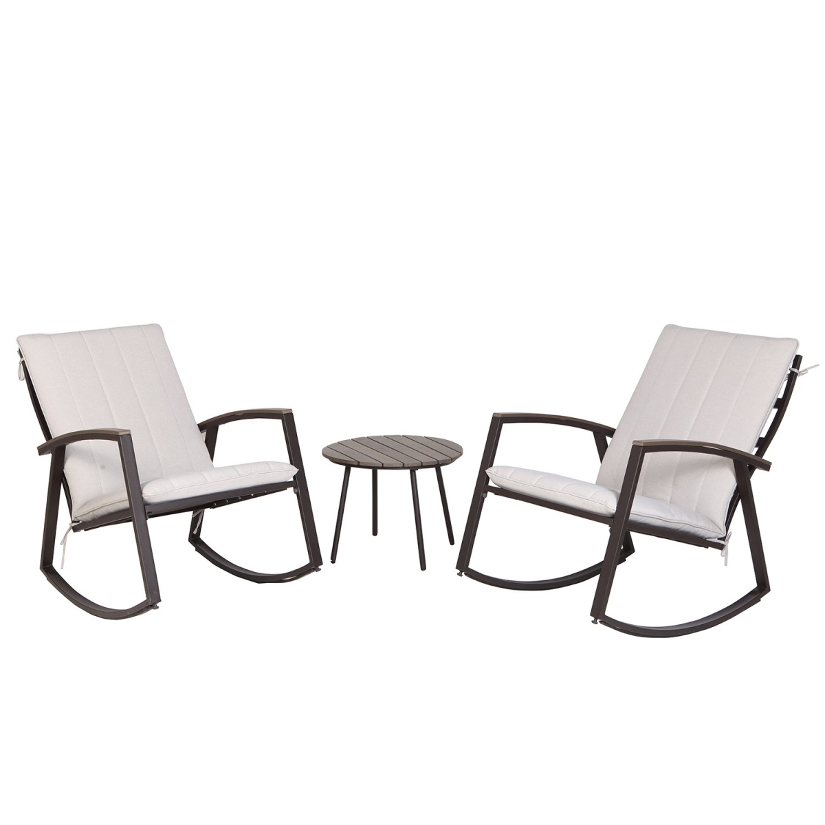 Picture of Woodard CM 258715 3 Piece Four Seasons Courtyard Bayside Woven Chat Set