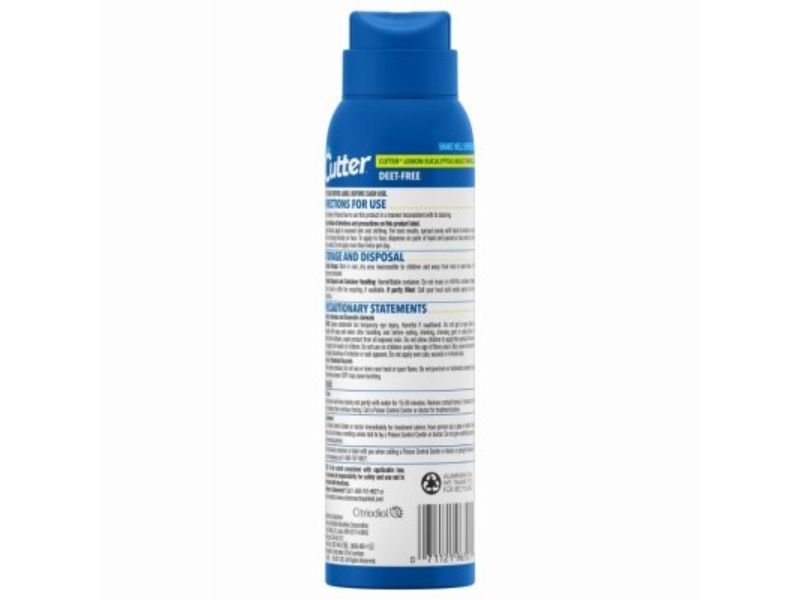 261049 4 oz Aerosol Plant-Based Lemon Eucalyptus Mosquito Repellent