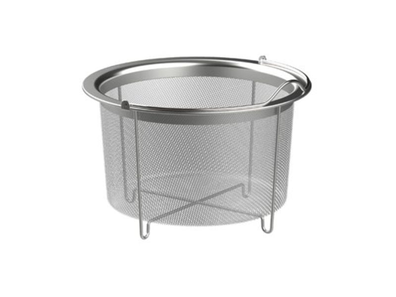 Picture of Lifetime Brands 261931 6-8 qt. Stainless Extra-Deep Mesh Steamer Basket