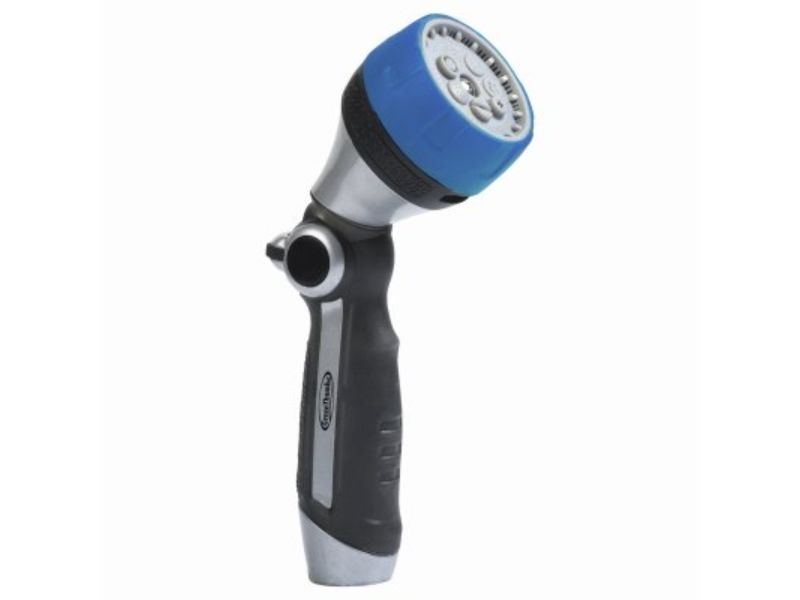 Dual-Position 7-Pattern Oversized Water Nozzle with Wand