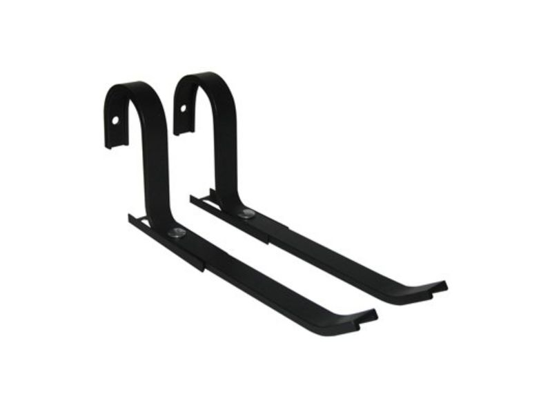 Rail-Mount Adjustable Deck Bracket, Aluminum