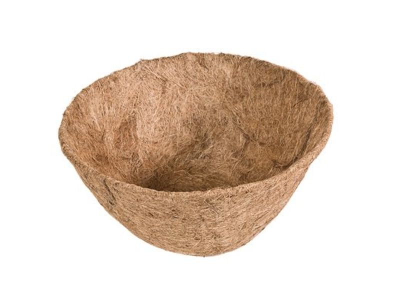 7 x 10 in. Round Coco Planter Liner