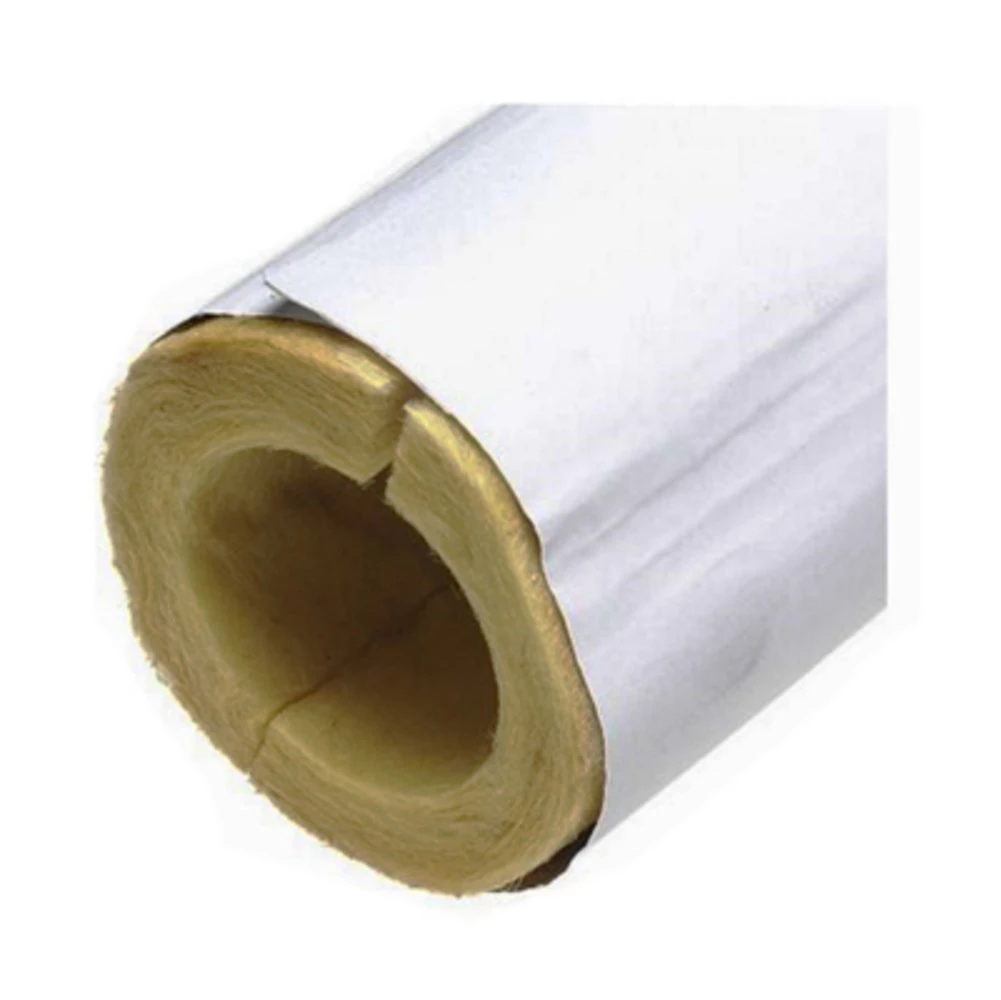 263124 6 ft. Long Foam Pipe Insulation, Gray