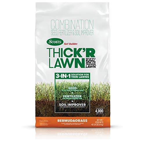 40 lbs Turf Builder Bermuda Seed & Fertilizer