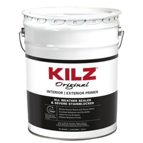 5 gal Sealer & Stain Blocker Interior & Exterior Oil Primer