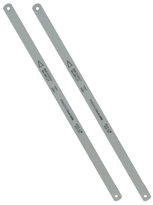 253795 10 in. 24 Tooth Bi-Metal Hacksaw Blade Shatterproo - Pack of 2