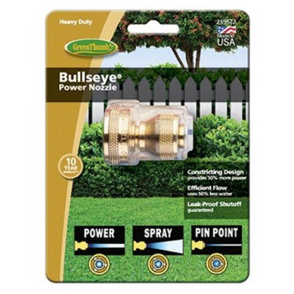 0.75 in. Brass Industrial Grade Power Water Nozzle
