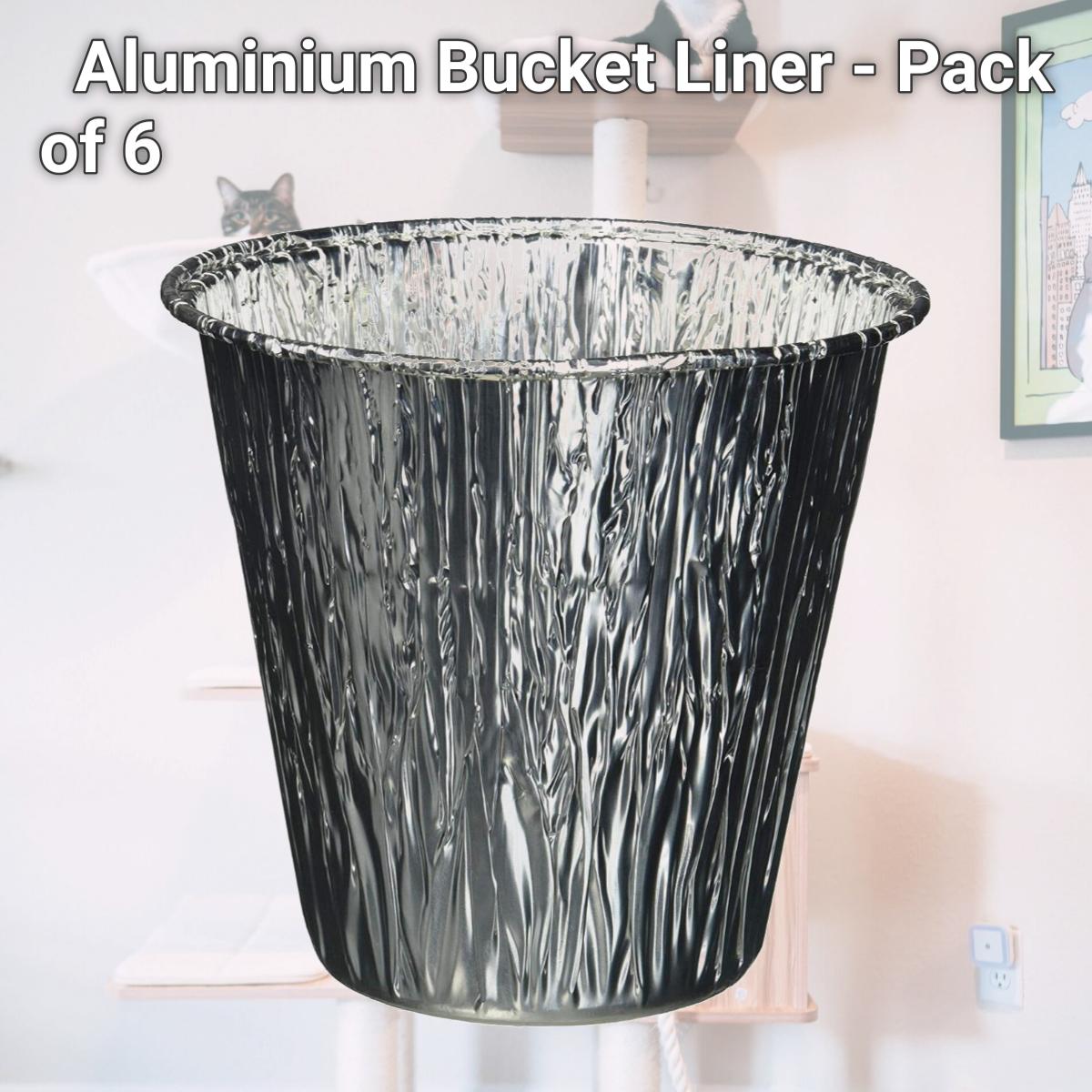 Picture of Dansons 262957 Aluminium Bucket Liner - Pack of 6