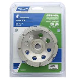Picture of Ali Industries 241434 4 in. 24-Grit Single Row Diamond Cup Wheel