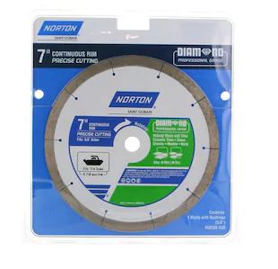Picture of Ali Industries 241442 7 in. Continuous Rim Diamond Saw Blade