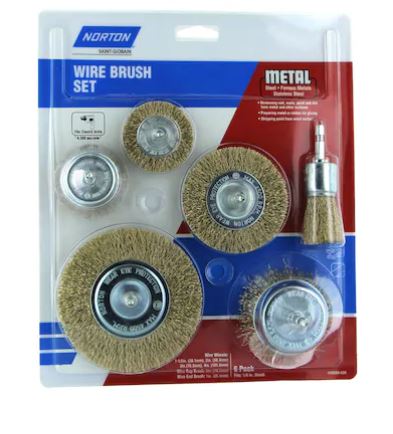 241502 Wire Brush Cup Set - 6 Piece