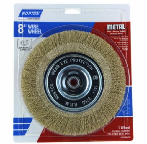 241505 8 in. Wire Brush Wheel
