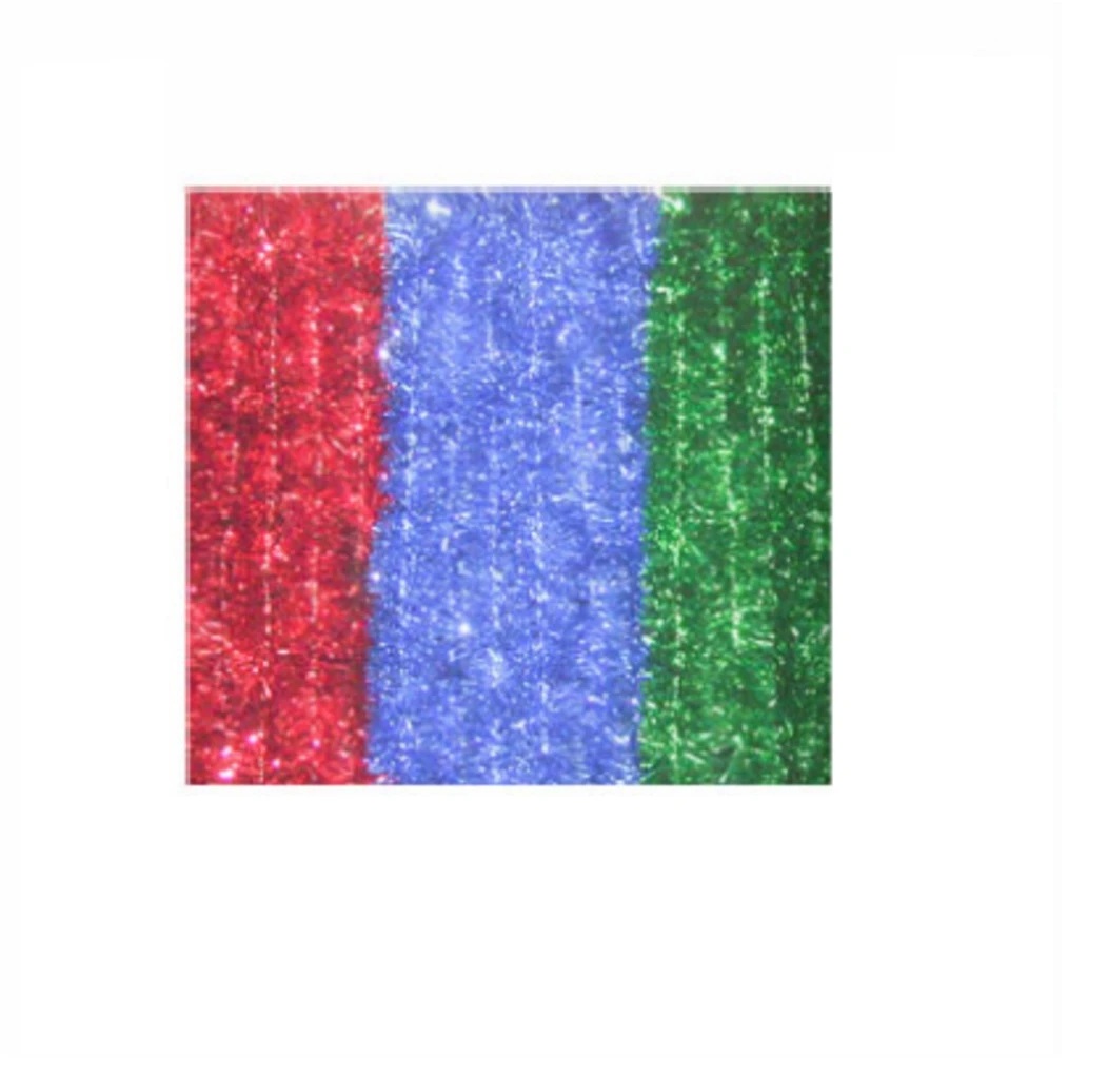 Picture of F C Young 266622 Soft & Silky Christmas Garland&#44; Red&#44; Green & Blue - Pack of 24