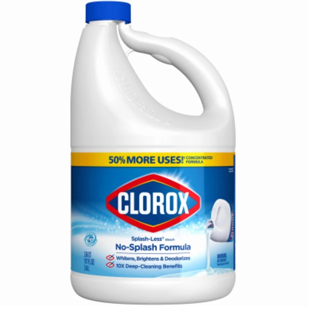 Picture of Clorox 265369 117 oz Splash-Less Formula Bleach - Pack of 3