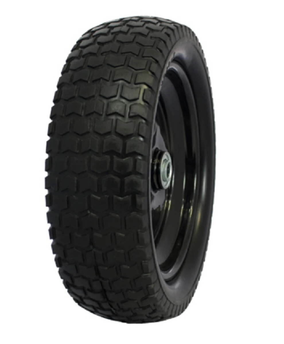 Picture of Marastar 263723 13 x 5.06 in. Flat Free Garden Cart Tire & Wheel Assembly