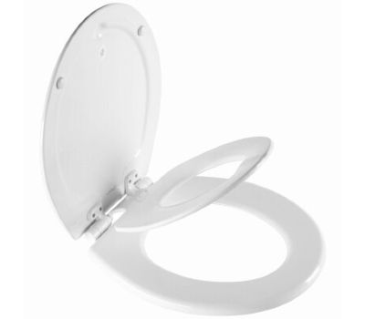 Picture of Bemis Manufacturing 267499 Round Toilet Seat, White