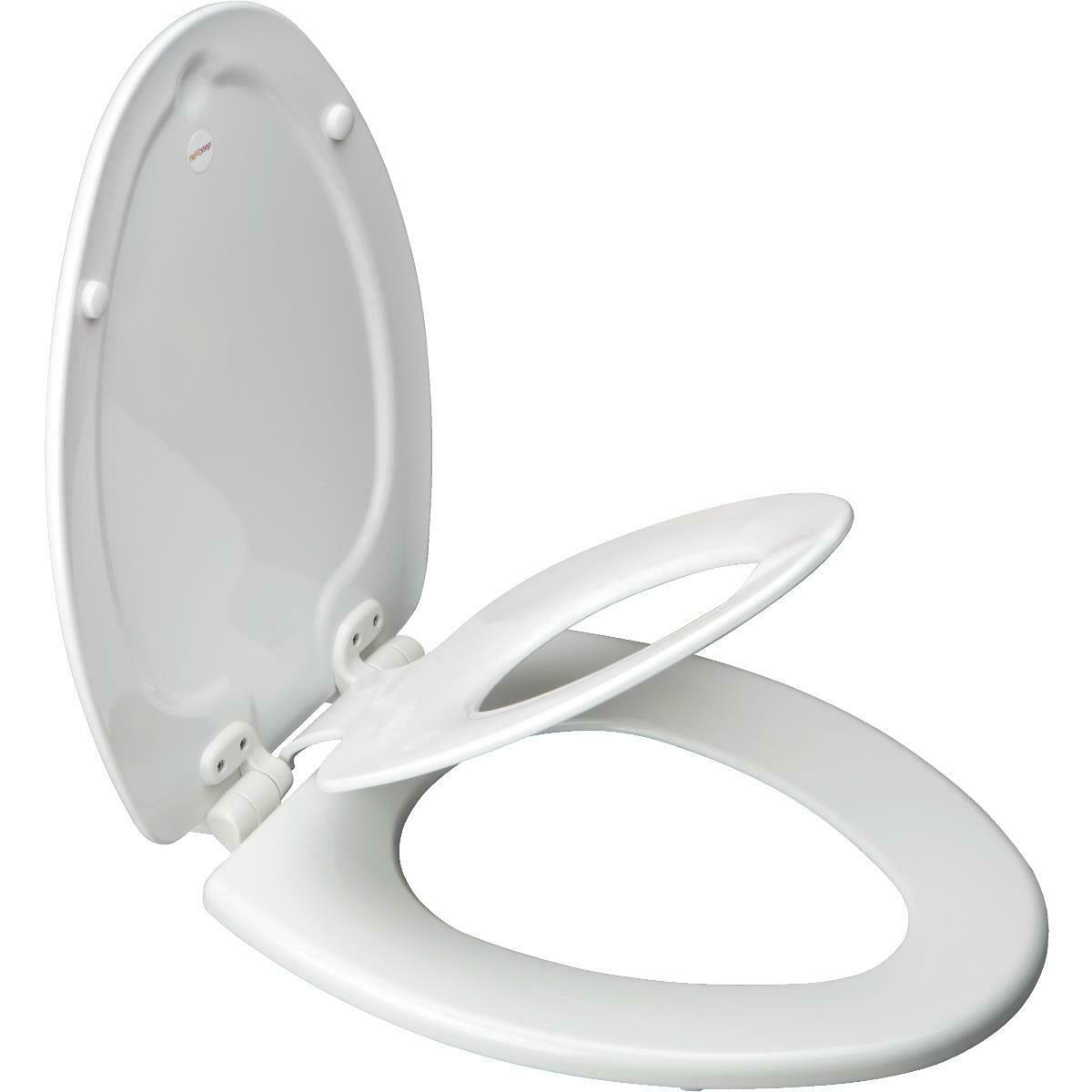 Picture of Bemis Manufacturing 267174 Elongated Toilet Seat, White