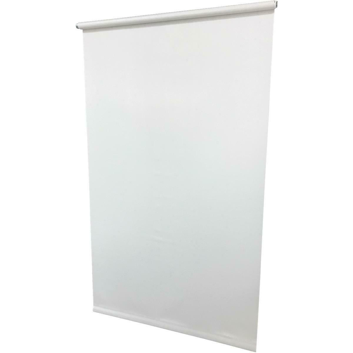55 x 72 in. Jupiter Economy Roller Shade, White