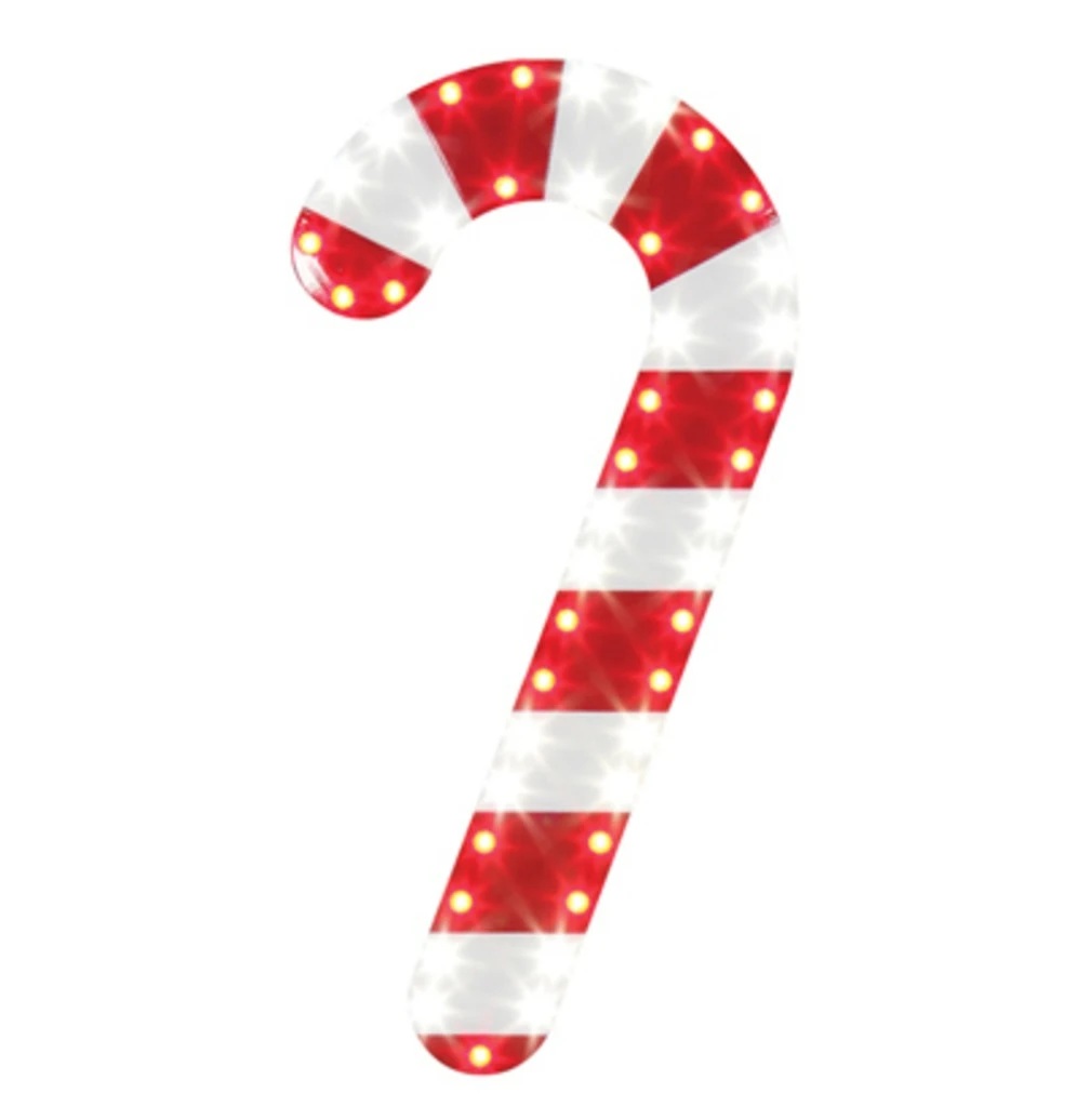Picture of Ledup Manufacturing Group 266833 16 in. Christmas Holiday Candy Cane Icons