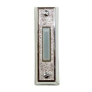 Wired Push Button, Silver