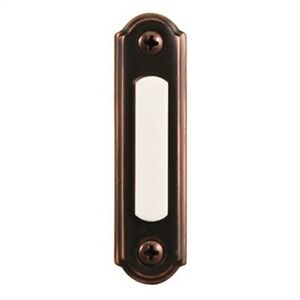 Wired Push Button, Oil Rubbed Bronze