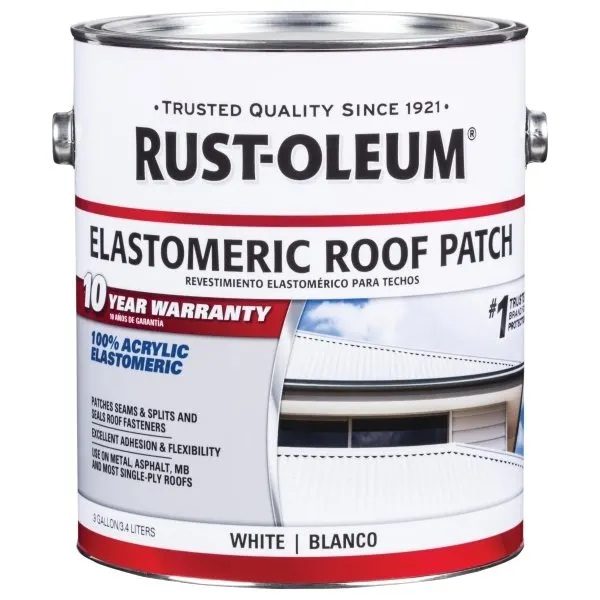 Picture of Rust-Oleum 267881 115.2 oz Elastomeric Roof Patch&#44; White