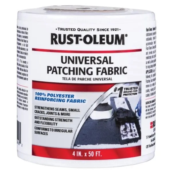 Picture of Rust-Oleum 267886 4 in. x 50 ft. Universal Patching Fabric&#44; White