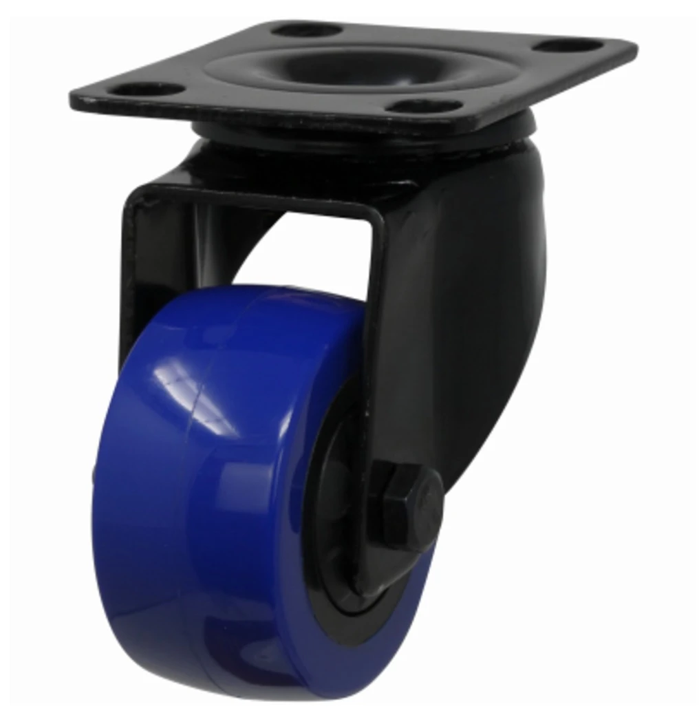 2 in. Diamond TPU Wheel Caster, Blue