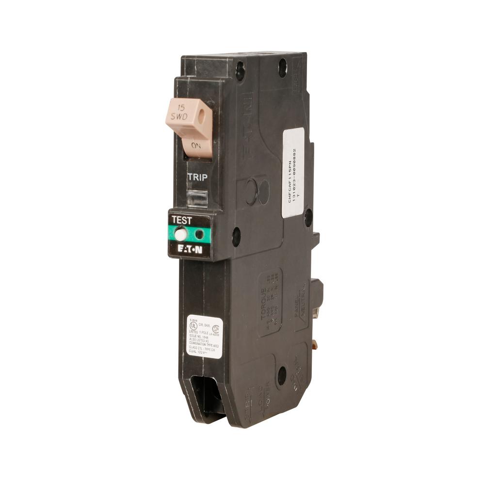 Picture of Eaton 265030 20 amp 1 Pole Type CH Arc Fault Plug On Neutral Circuit Breaker