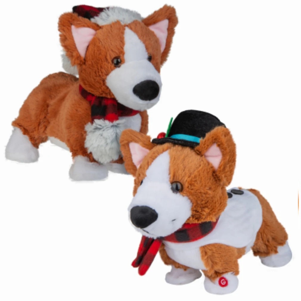 Picture of Gemmy Industries 266713 Animated Plush Christmas Darling Dancing Corgi - 6 Piece
