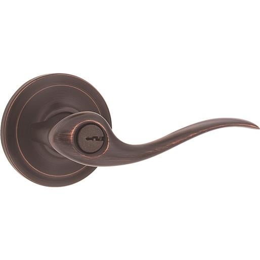 Picture of Kwikset 253282 Tustin Entry Lever&#44; Venetian Bronze - Pack of 4