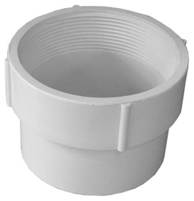 142945 4 in. Female Adapter Hub x Female Iron Pipe Adapter