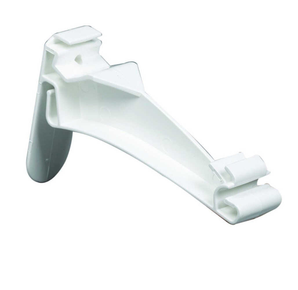 268360 5 in. Gutter Hanger, White