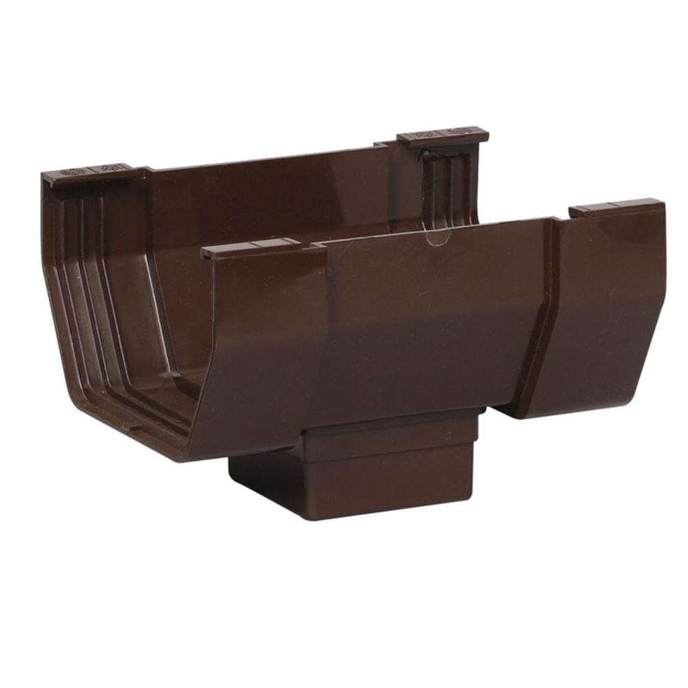 5 in. Center Drop Outlet, Brown