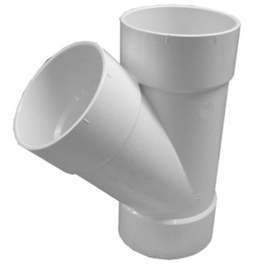142947 3 in. Wye Plastic Pipe Fitting