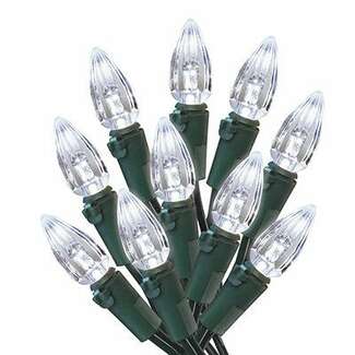 268343 Holiday Wonderland Cool White C3 Light Set - 200 Count