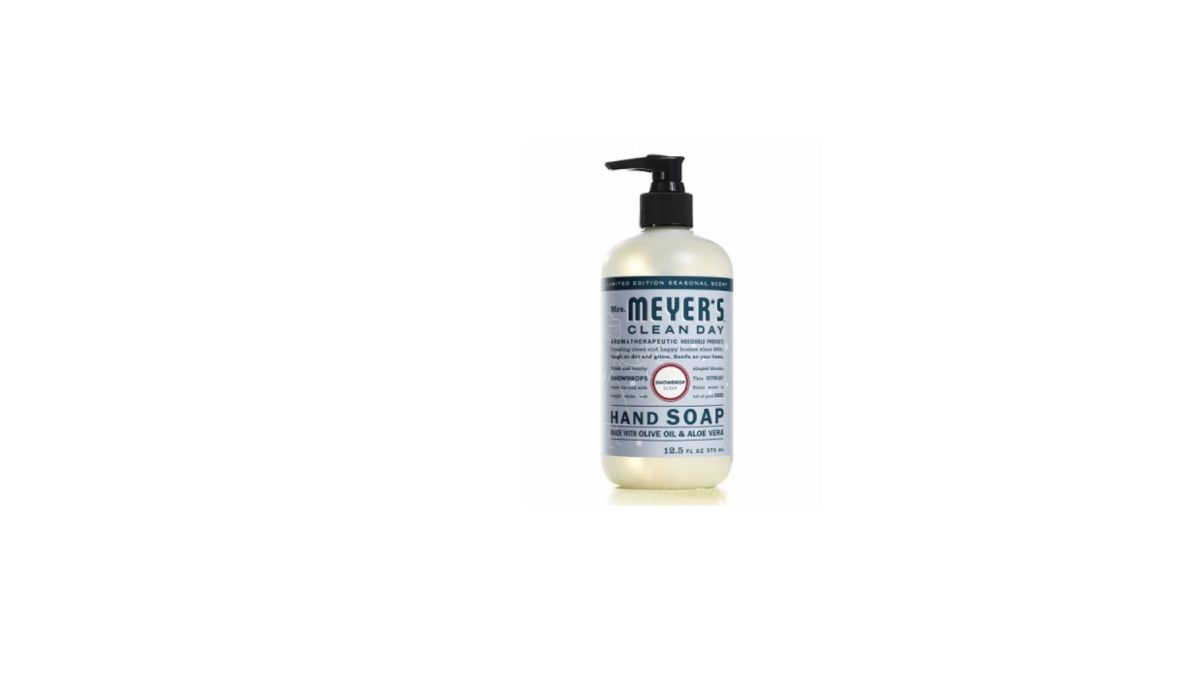 Mrs. Meyer's Clean Day Organic Snowdrop Scent Liquid Hand Soap 12.5 oz