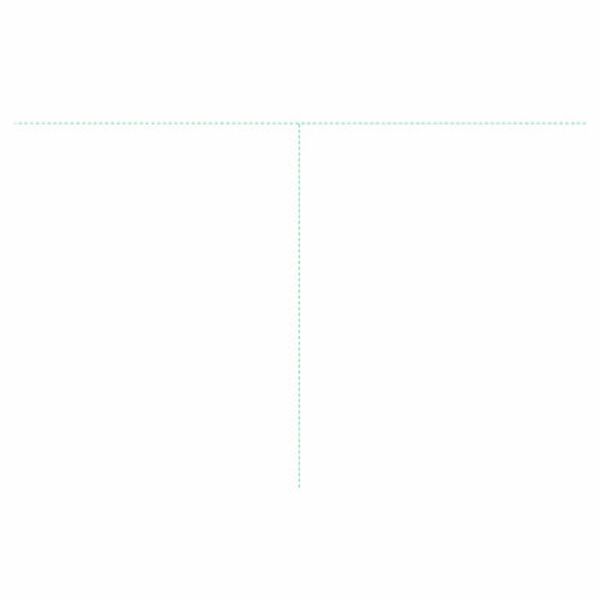 2 Up Blank Indoor Sign Stock - Pack of 50