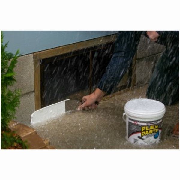 Flex Seal Family of Products Flex Paste White Rubberized Paste 9 fl. oz.
