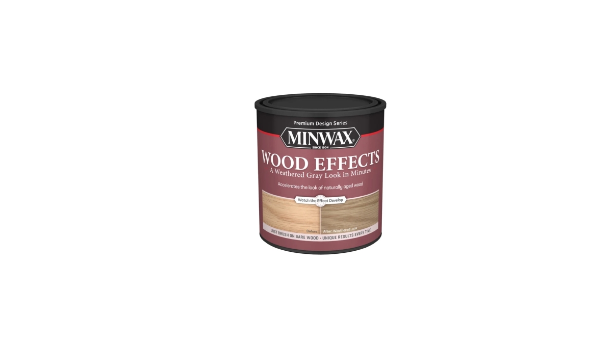 271551 1 qt. Design Series Wood Effects Accelerator, Weathered Gray