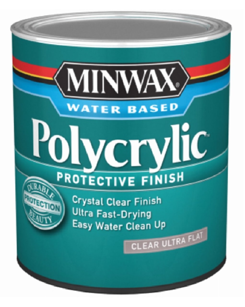 270596 1 Quart Water-Based Polycrylic Protective Finish