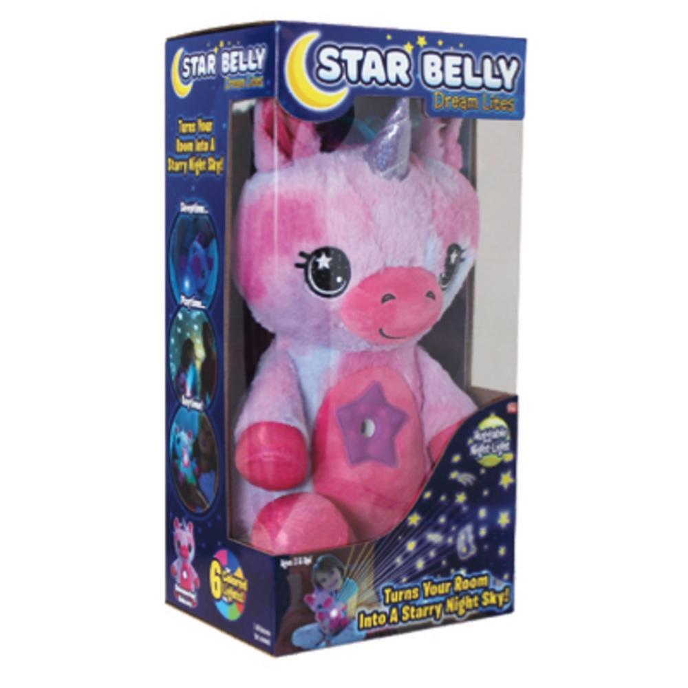 Picture of Ontel Products 269952 As Seen on TV Star Belly Unicorn Dream Lite&#44; Pink