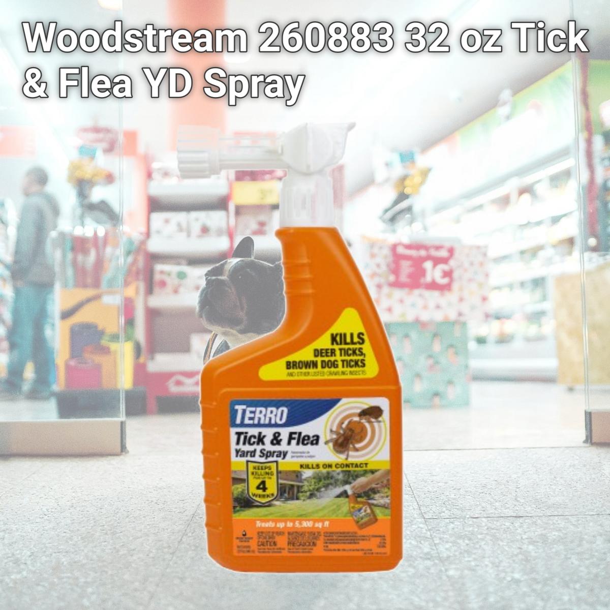Picture of Woodstream 260883 32 oz Tick & Flea YD Spray