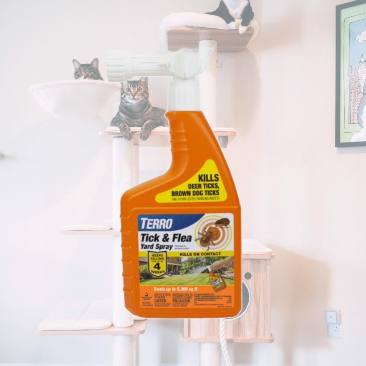 Picture of Woodstream 260883 32 oz Tick & Flea YD Spray