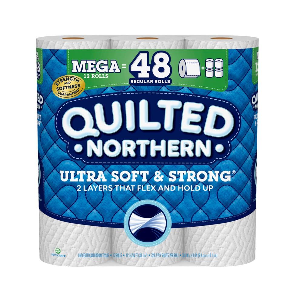 269252 Quilt Bath Tissue - Per Pack 12 - Pack of 4