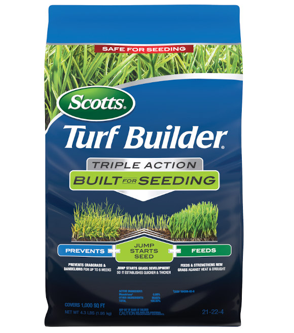 272647 Turf Builder Triple Action Built for Seeding