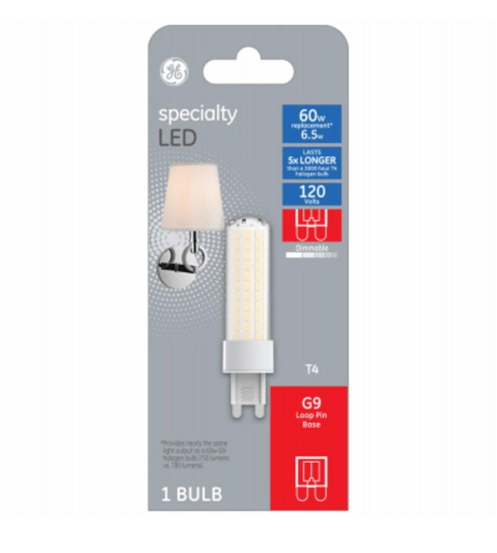 6.5 watt G9 Specialty Halogen LED Light Bulb