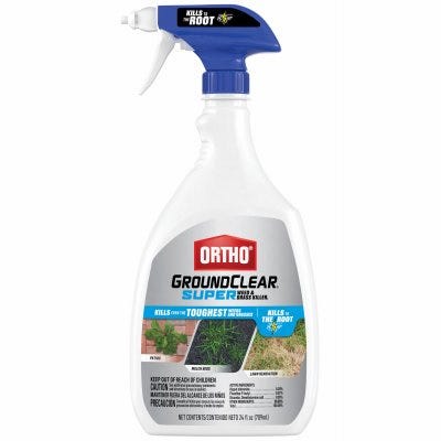 272382 24 oz GroundClear Super Weed & Grass Killer, RTU Trigger
