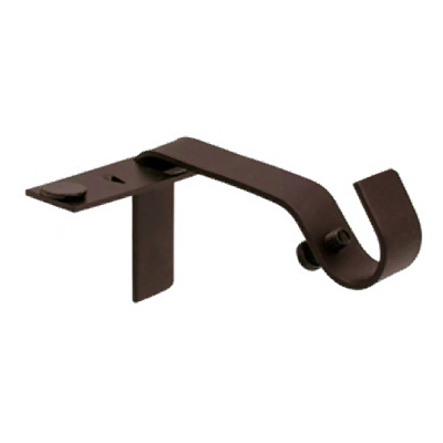 0.62 in. Curtain Brackets, Oil Rubbed Bronze