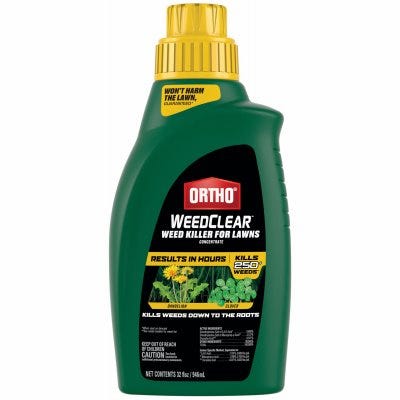32 oz WeedClear Lawn Weed Killer Base Concentrate